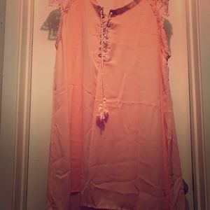 Peach tunic